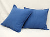 Mbs Artesanías Pack of 4 Tussor Covers in Blue - 50 x 50 cm 2