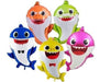 Premium Baby Shark Family Balloons X 5 Units 0