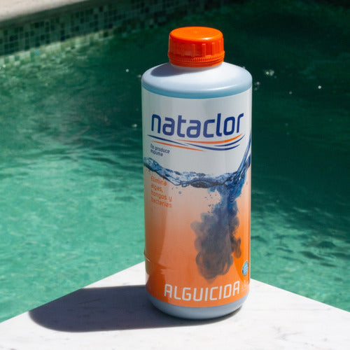 Pool Clarifier and Algaecide Combo 1L by Nataclor 2