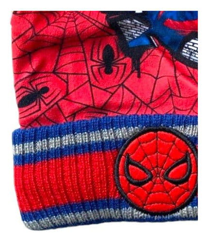 Marvel Spiderman Pompon Kids Hat 1