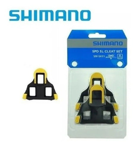 Taco Pedal Clip Shimano Sm-sh12 Azul Speed Pedal Original 4