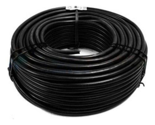 Cable Bajo Goma Negro 2x1 20mts 2 Conductores I Nido 0