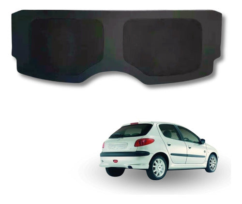 LUNCAR Acoustic Rear Deck Tray for Peugeot 206 0