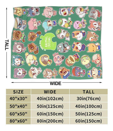 Srichakra Animal Cartoon Crossing Franela Fleece Plush Throw 2