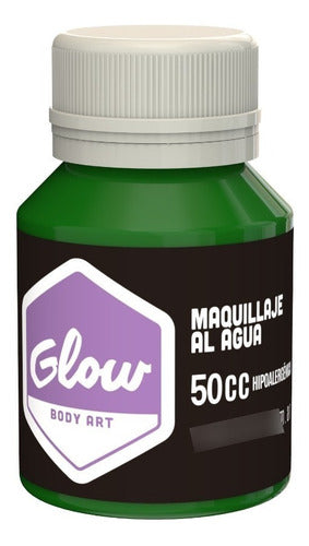 Liquid Artistic Glow Body Art Body Paint Basic Matte Colors - 50ml 6