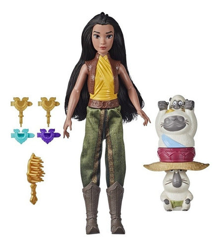 Disney Set Figura Princesas Raya Fortaleza E9469 Ub 1