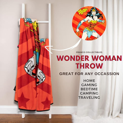 Franco Collectibles Wonder Woman Bedding Super Soft Micro Ra 1