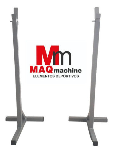 Maqmachine Squat and Barbell Supports 1