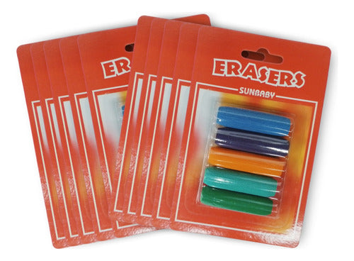 Erasers Grip Adapter for Pencil and Pen - 50 Units 0