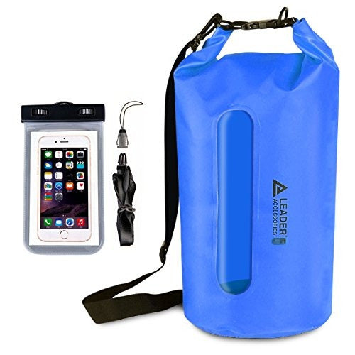 Leader Accessories Waterproof PVC Dry Bag with Clear Window 0