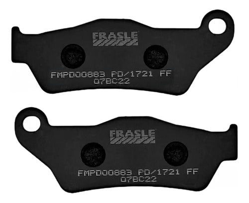 Fras-le Pastillas De Freno FA-181 Yamaha FZ 16 FZ FI 2.0 Del. 2