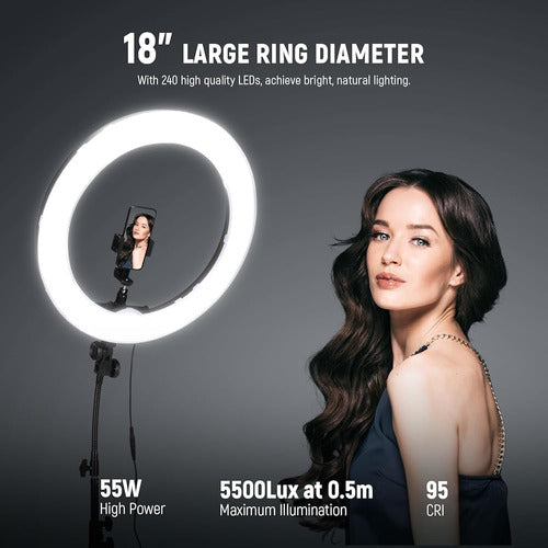 Neewer 18-Inch LED Professional Ring Light Kit 1