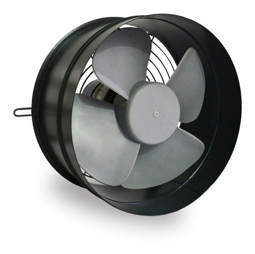 Semi-Industrial Air Extractor Ø 25 Cm + Reversible Mobile Grille Motor with Bearings 3