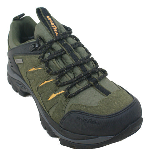 Goodyear Zapatilla Trekking Waterproof Verde Deporfan 0