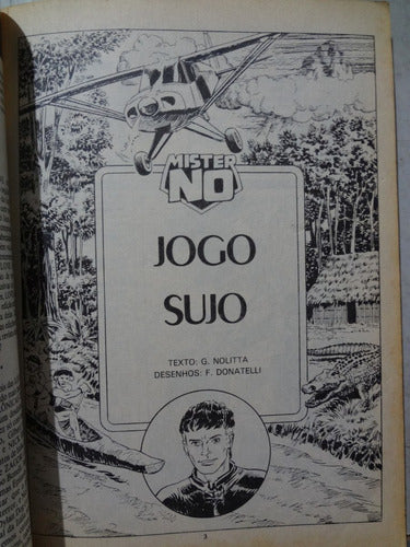 Gibi I Hqs Mister No Nº 8 Jogo Sujo 2