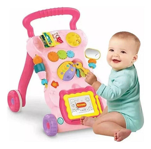 BabyGus Baby Walker Educational Walker with Games and Toys - New 0