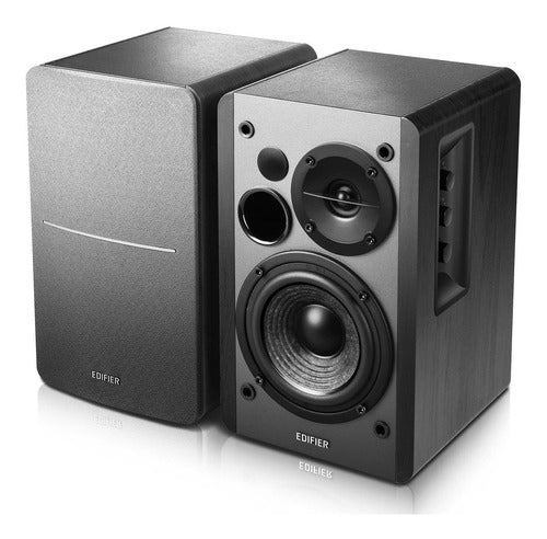 Parlantes 2.0 Edifier R1280dbs Control Bluetooth Mdf Negro 2