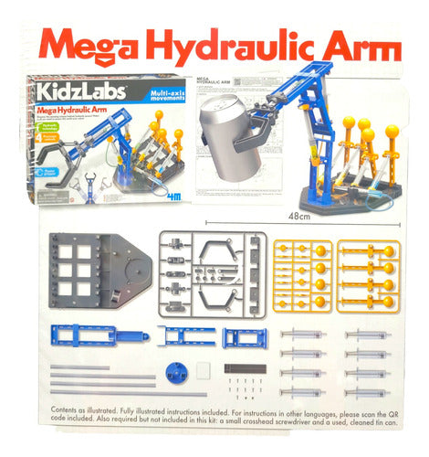 Hydraulic Robotic Arm Clamp Kit Science Game Kids 5