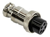 Vt Conector Ficha Microfono Rosca Hembra Cable 5 Pines Din Mic 0