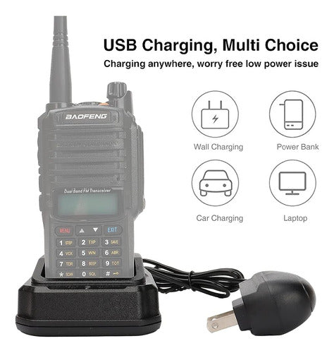 Baofeng Battery Charger Base with US Adapter 4