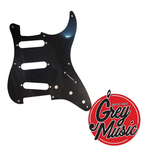 Pickguard Cool Parts Pss01sss Estilo 57 Strato 1 Capa Negro 1