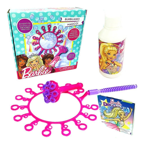 Faydi Barbie Burbujero Mediano Fabrica Burbujas Mundo Cla Bb9990 0