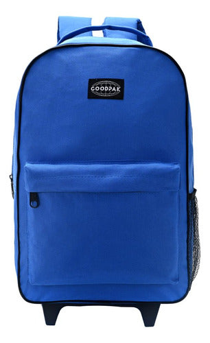 Good Pak 17" Backpack with Wheels Blue France - 35480 0