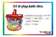 Antex Beach Bucket Set with Molds - Educational Outdoor Play 1