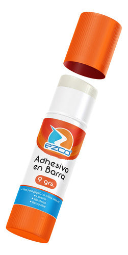 Ezco Adhesivo Pegamento En Barra 9g Calidad Premium Pack X24u 1