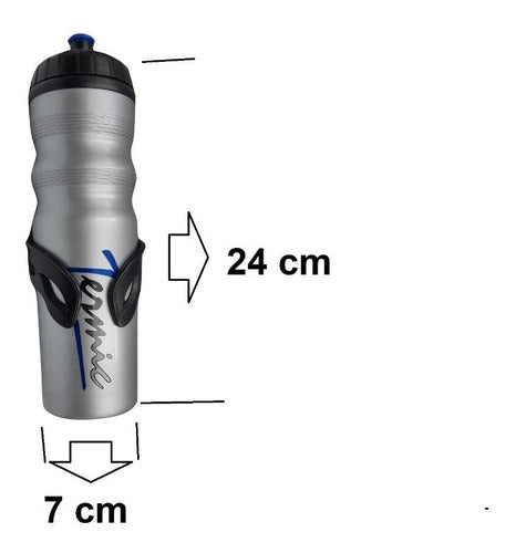 Smart Thermal Bottle Kit 500cc with Anti-Spill Cap and Universal Holder 4