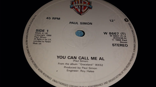 Paul Simon You Can Call Me Al Vinilo Maxi Uk Muy Bueno 1986 1