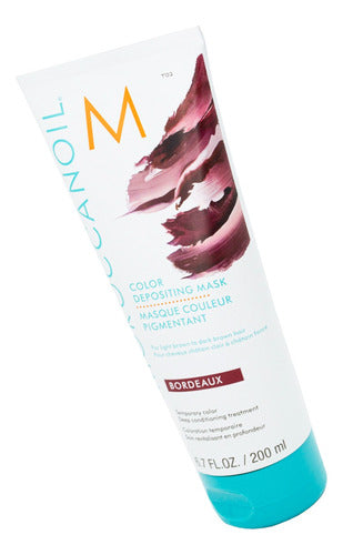 Moroccanoil Color Depositing Mask Nutritive Bordeaux 200ml 4