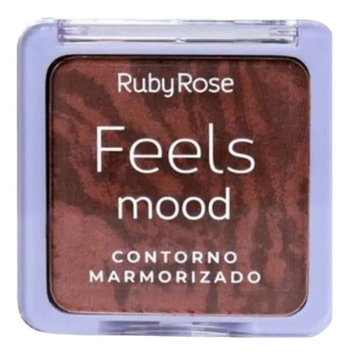 Ruby Rose Contorno En Polvo Marmorizado Feels Mood 7