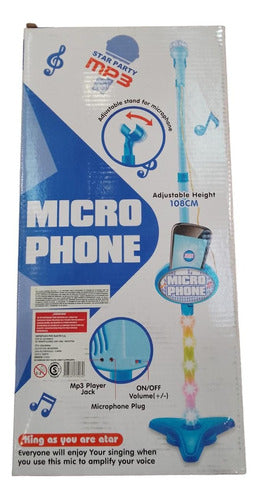 Jack Royal Kids Microphone MP3 Blue Norte Rodados 0