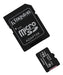 Kingston 64GB Micro SD Memory Card Class 10 with SD Adapter 4