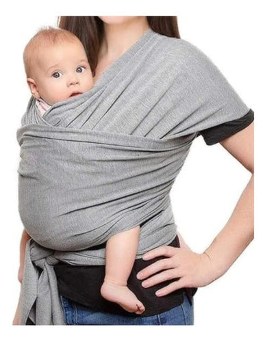 Ergonomic Elastic Baby Wrap Carrier 5