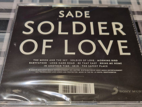 Sade - Soldier Of Love - Cd Importado Nuevo Cerrado 1