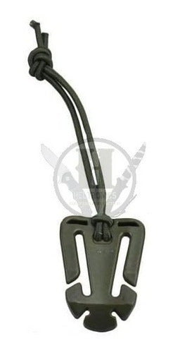 Black Polymer Tactical Elastic Hook MOLLE Universal Holder 1