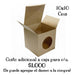 Bougies Déco Velas Aromáticas Cuenco Madera Soja 7x5 Cms - Vainilla Coco 5