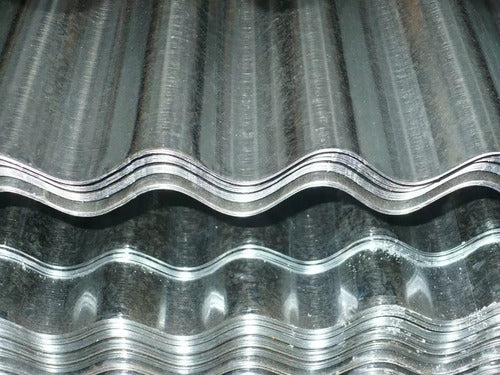 Galvanized Ribbed Sheet C27 x 2 Meters Quality 6
