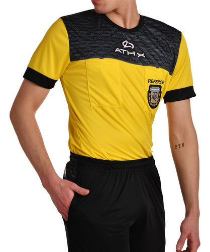 Official AFA Yellow Referee Jersey - Athix 3