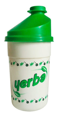 Yerbera Nuva Con Dosificador - Plástico 600 Ml - 20 X 9 Cm 0