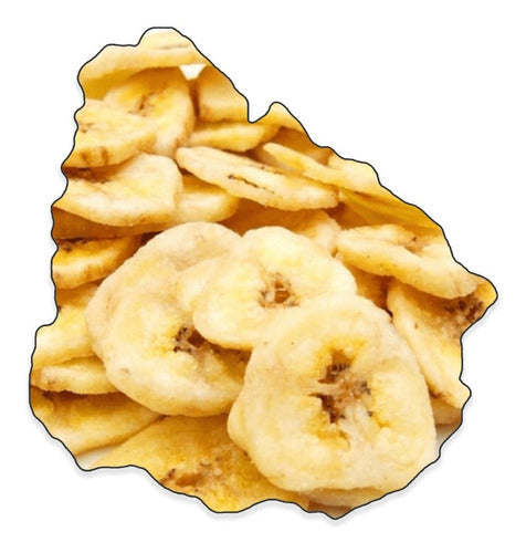 Alimentos Goldy Banana Chips - Excellent Quality and Price - 500g 0