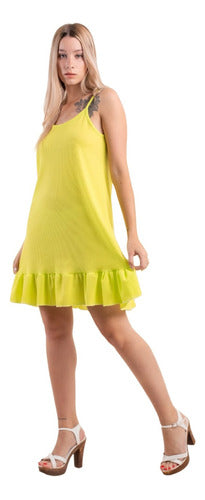 Short Dress for Women, Solid Color, Various Colors 8