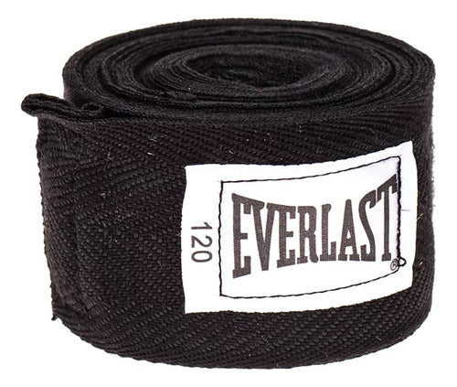 Par De Bandagens Boxe Muay Thai Mma Proteção Everlast 3m 1