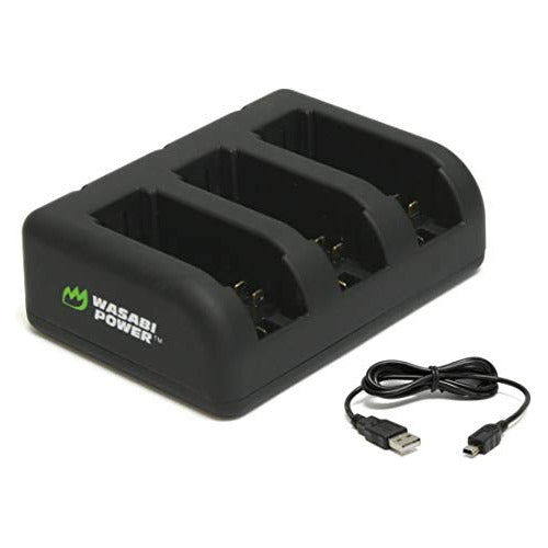 Wasabi Power USB Battery Charger for GoPro HERO4, HERO3, HERO3+ 0