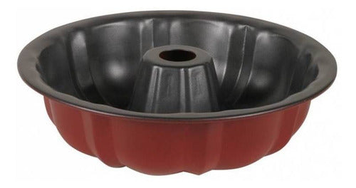 Arribo Non-Stick Savarin Flan Mold 24 cm 4