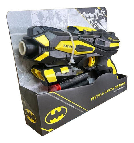 Pistola Batman Dc Lanza Dardos Ttm 52819 1