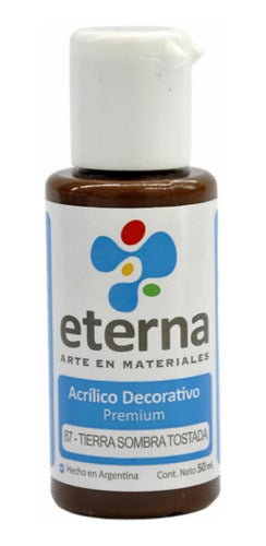 Eterna Premium Decorative Acrylic 87 Tierra Sombra Tostada 0