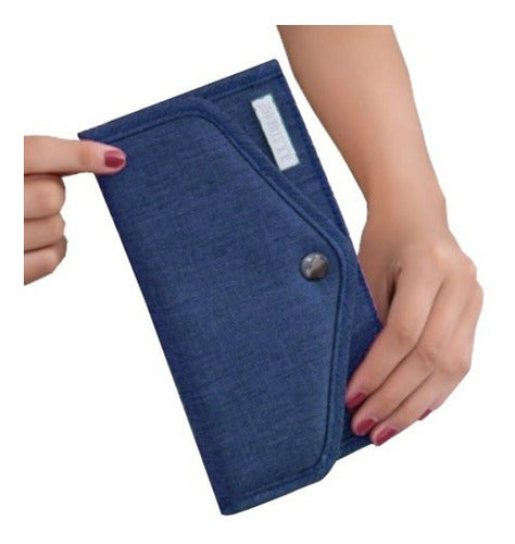 Trotamundos Document Holder Wallet with Clasp 7